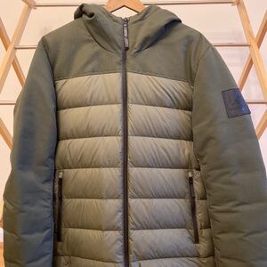 Green Adidas ClimaWarm Down Jacket